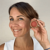 Comme Avant blush solide pigments minéraux