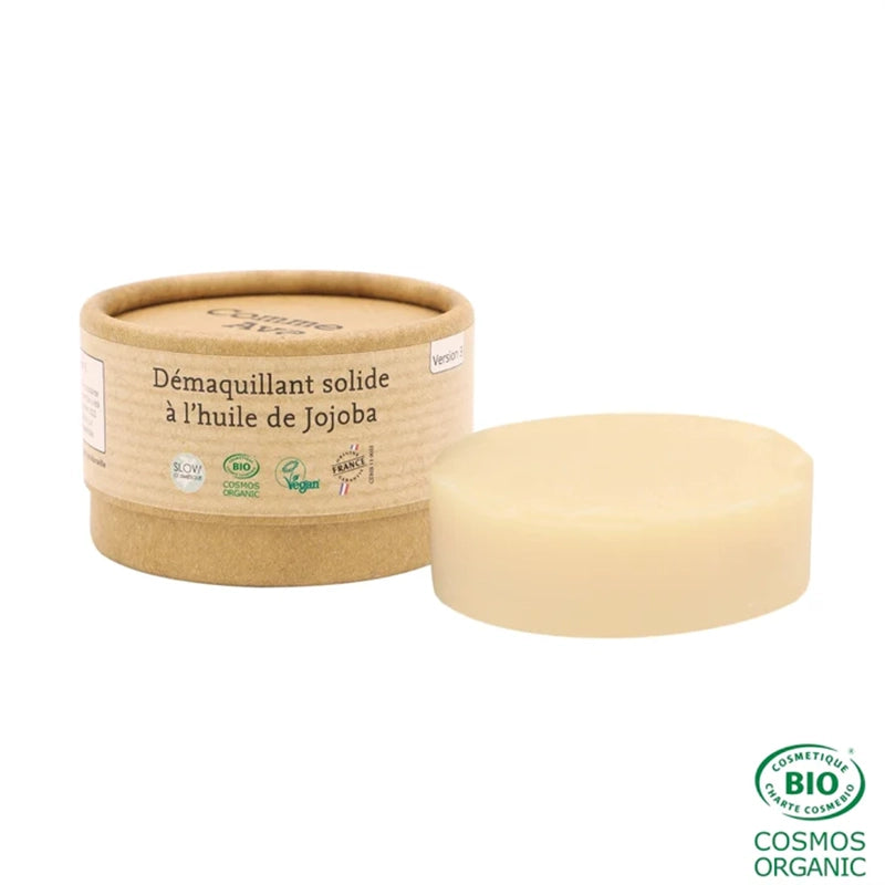 Démaquillant solide à l'huile de Jojoba