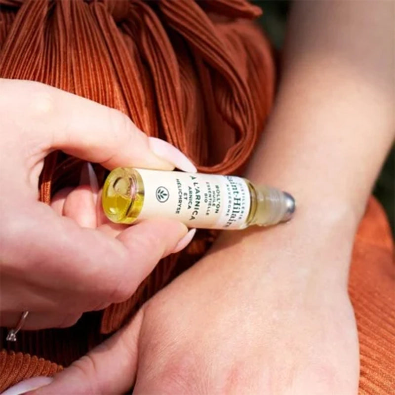 Roll-on à l'Arnica et aux huiles essentielles BIO