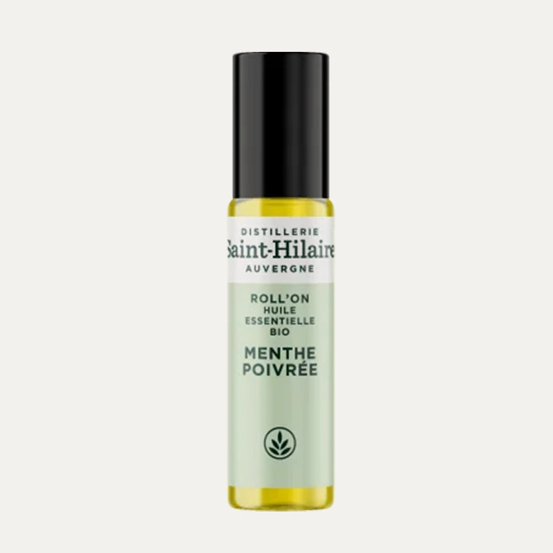 Roll-on à l'huile essentielle de Menthe poivrée BIO