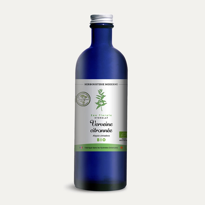Hydrolat - Eau Florale - Verveine citronnée BIO des Pyrénées-Orientales