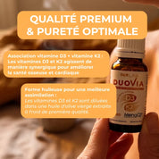 Vitamines D3 et Vitamines K2