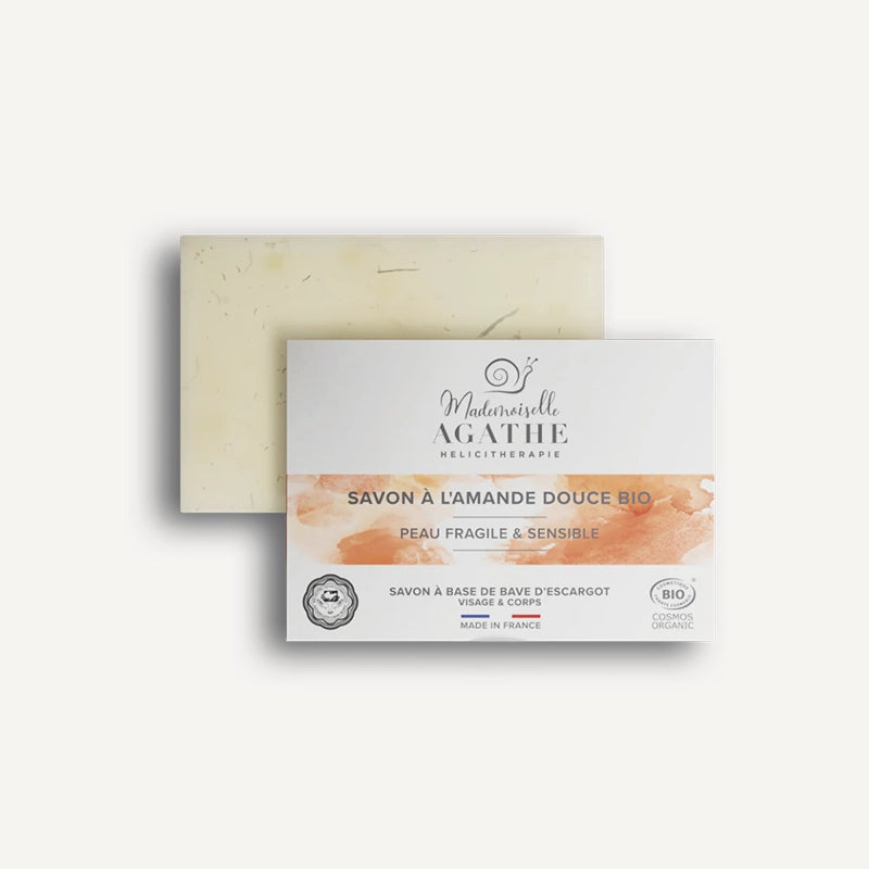 Savon à l'Amande douce BIO - Peau fragile et sensible