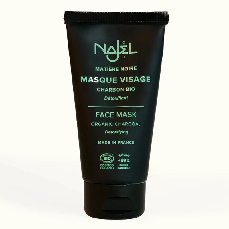 Najel - Masque visage au charbon BIO