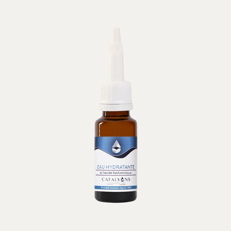 Eau hydratante à l'acide hyaluronique (Gouttes)