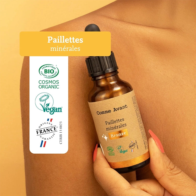 Paillettes minérales