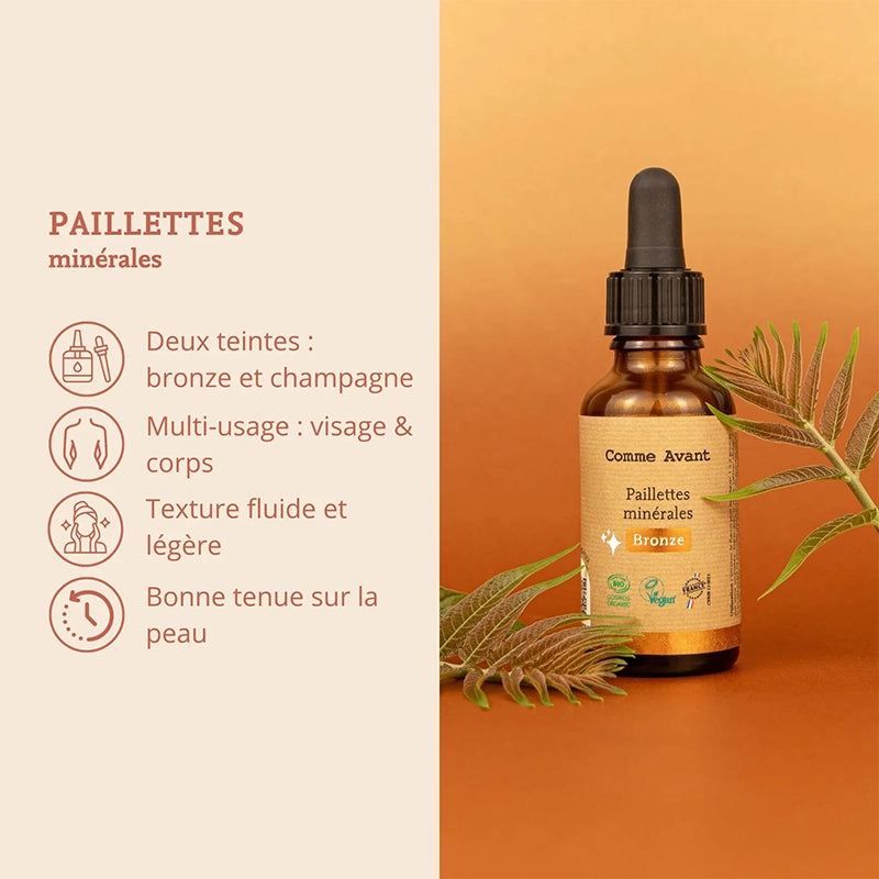 Paillettes minérales