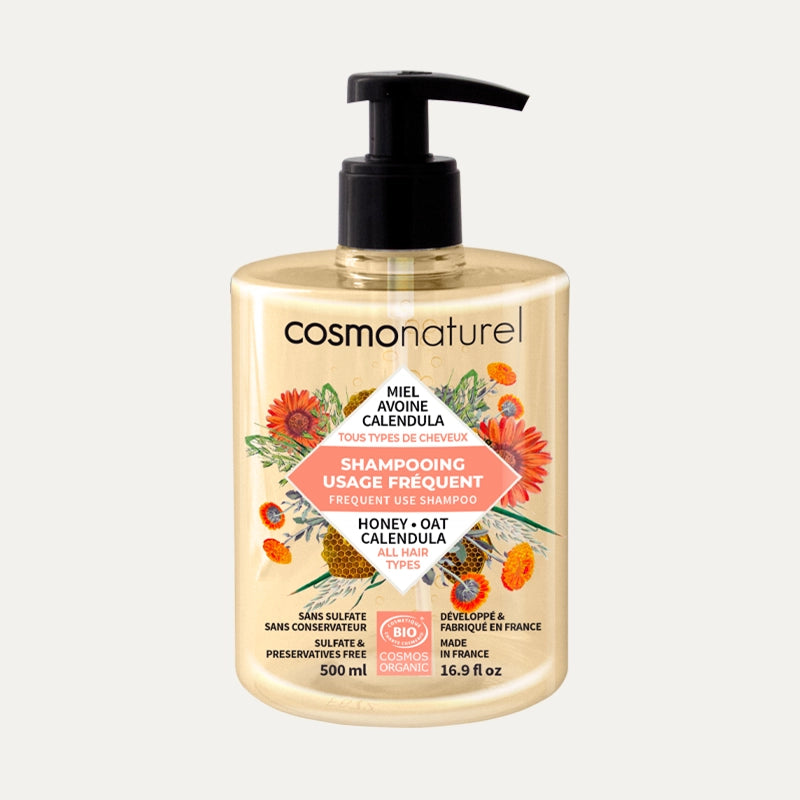 Shampooing Usage fréquent – Miel, Calendula & Avoine