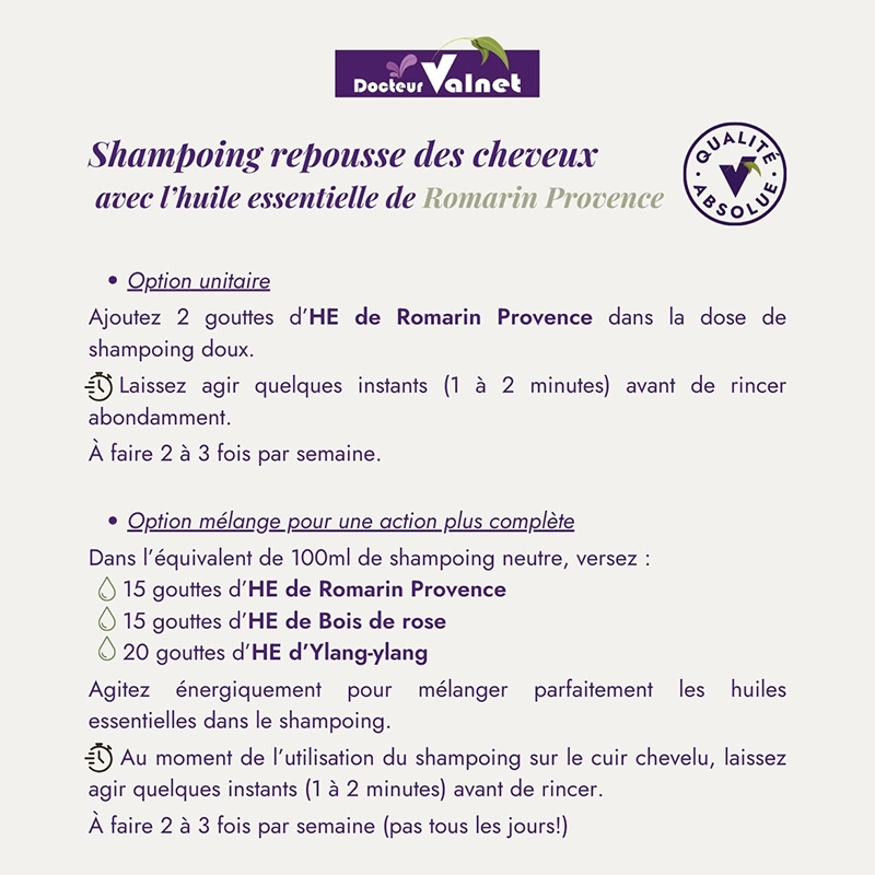 Huile essentielle Romarin de Provence BIO