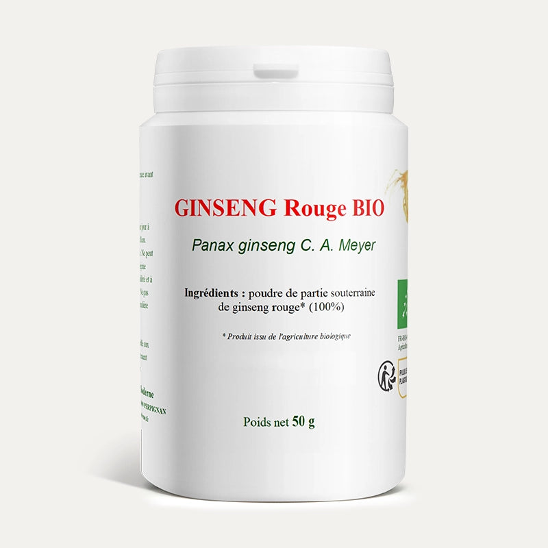 Ginseng Rouge Panax BIO (Poudre)