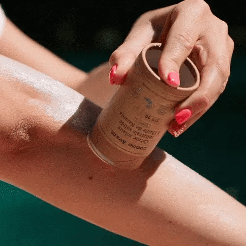 Creme solaire minerale à l'huile de Moringa SPF 30