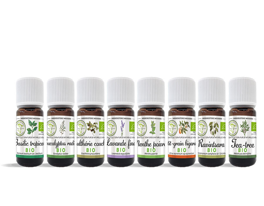 Coffret 8 Huiles essentielles Harmonie de Fêtes