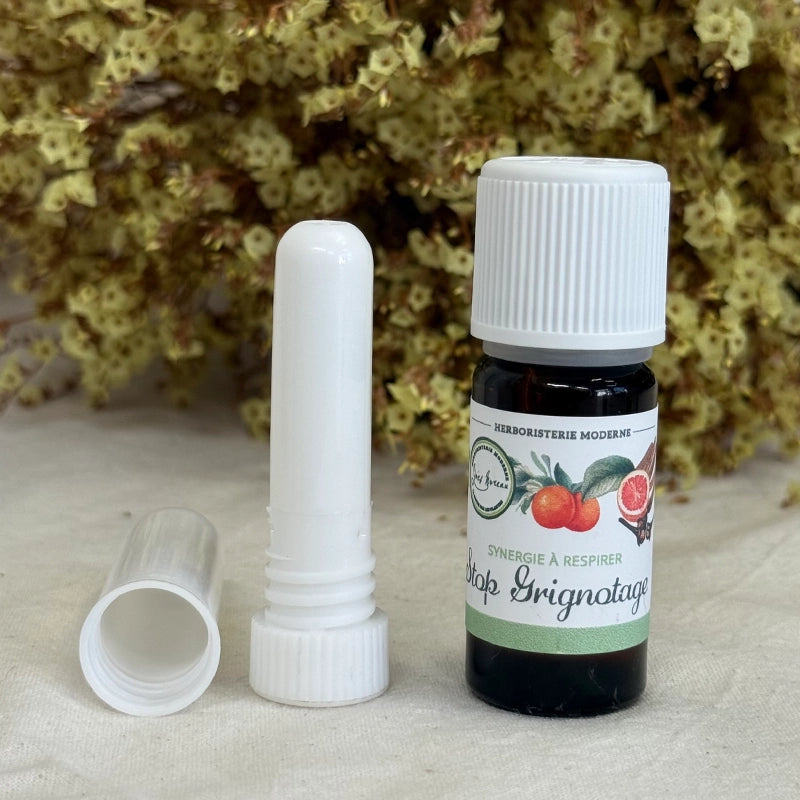 Stop Grignotage + stick inhalateur - Mélange d'huiles essentielles