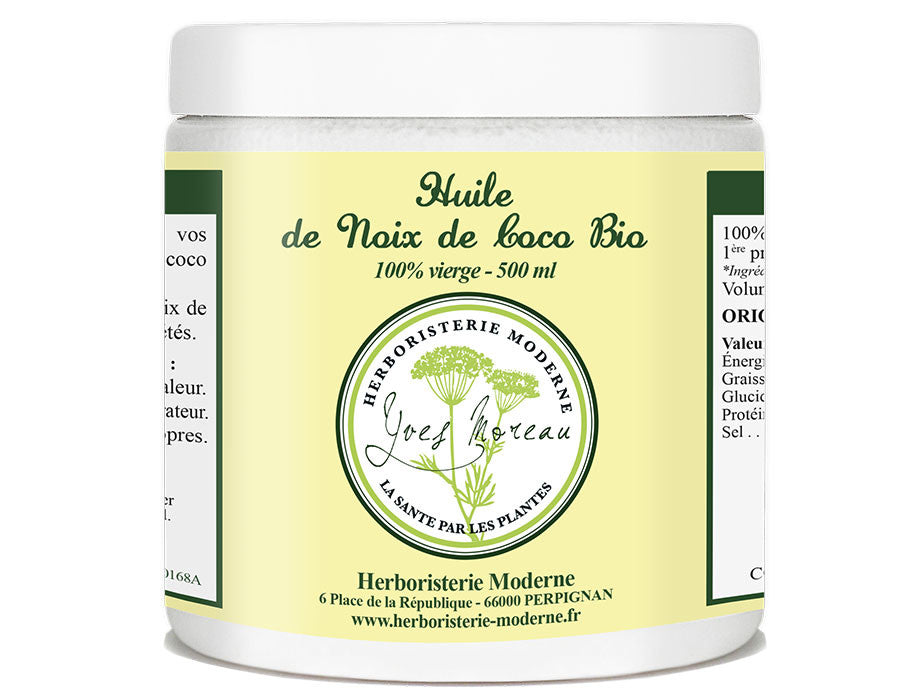 Huile de Noix de Coco BIO - 100% vierge