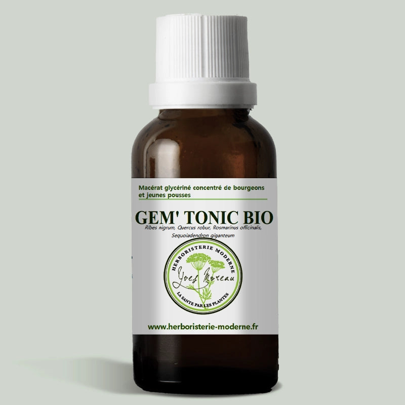 Macérât glycériné concentré de bourgeons Gem Tonic BIO