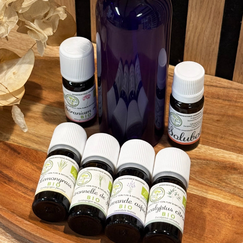 Coffret DIY - Spray répulsif cutané - Stop Moustique
