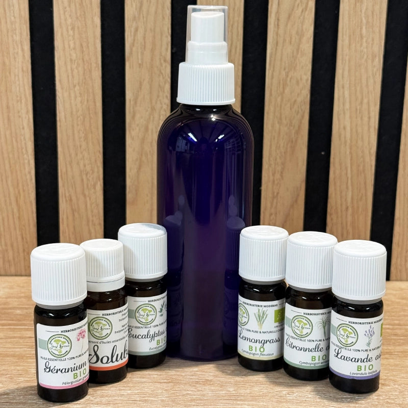 Coffret DIY - Spray répulsif cutané - Stop Moustique