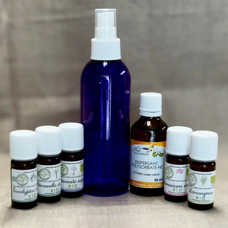 Coffret DIY - Spray répulsif cutané - Stop Moustique