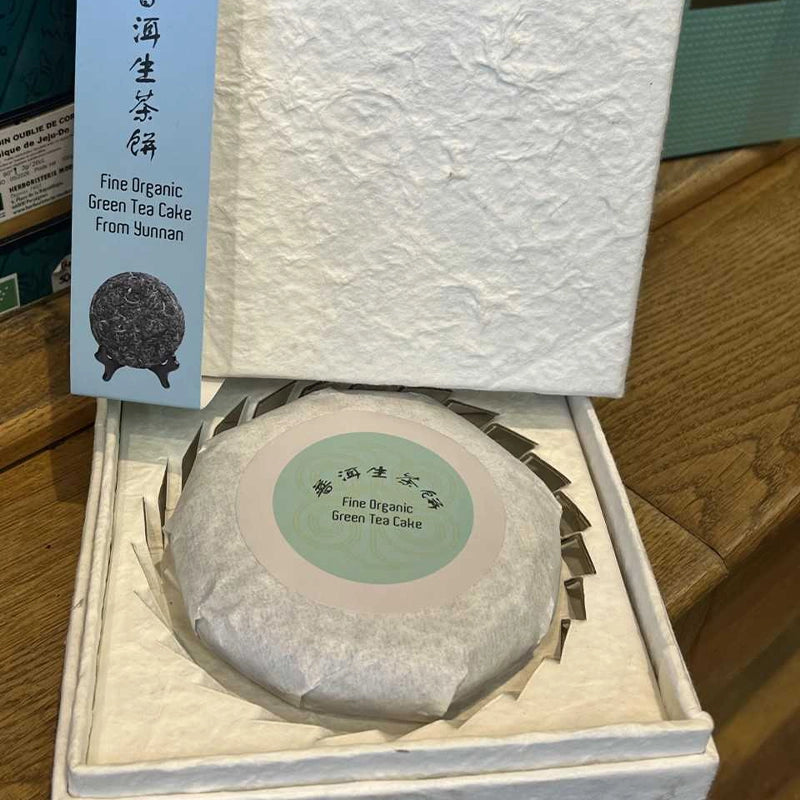 Galette de Thé Pu'erh - Thé fermenté (Thé vert ou thé noir)