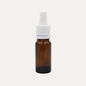 Flacon avec pipette en verre ambré - 10 ml ou 30 ml