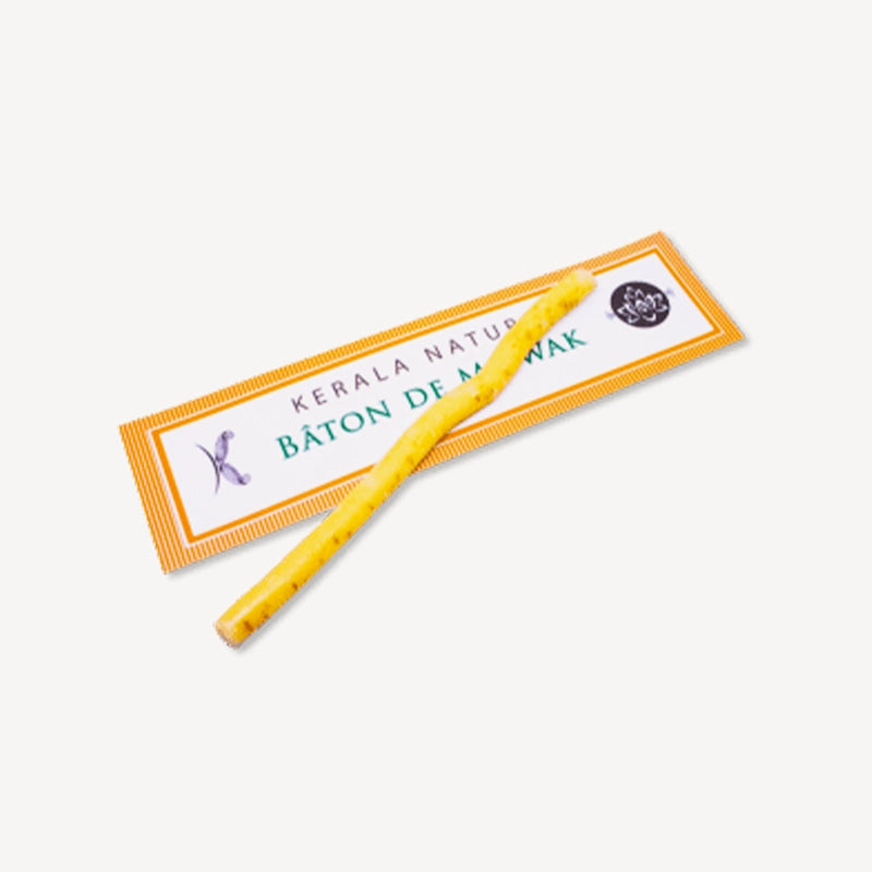 Bâton de Meswak ou Siwak 2 en 1 - brosse à dent et dentifrice