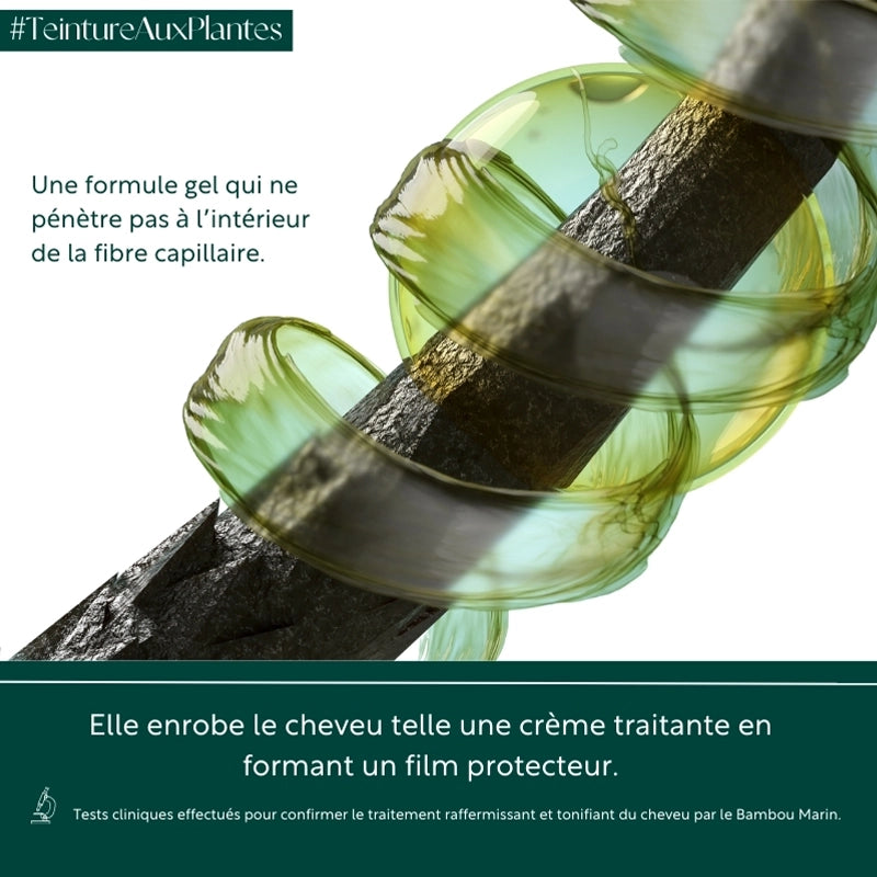 Teinture aux plantes Martine Mahé n°5 Châtain clair