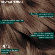 Teinture aux plantes Martine Mahé n°5 Châtain clair