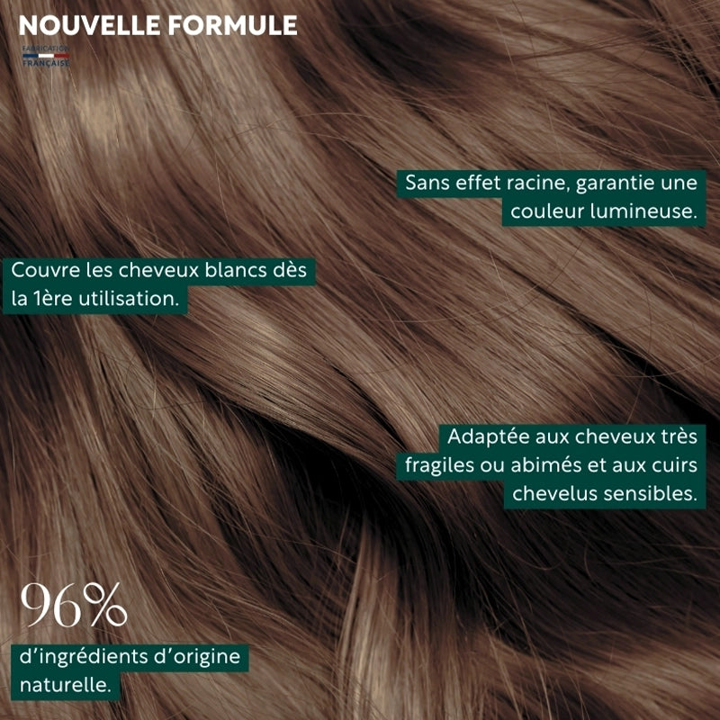 Teinture aux plantes Martine Mahé n°5 Châtain clair