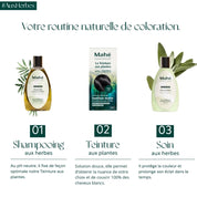Teinture aux plantes Martine Mahé n°5 Châtain clair