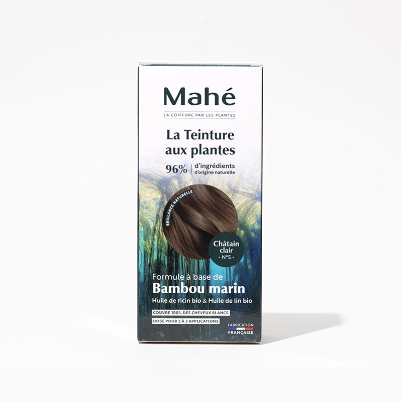 Teinture aux plantes Martine Mahé n°5 Châtain clair