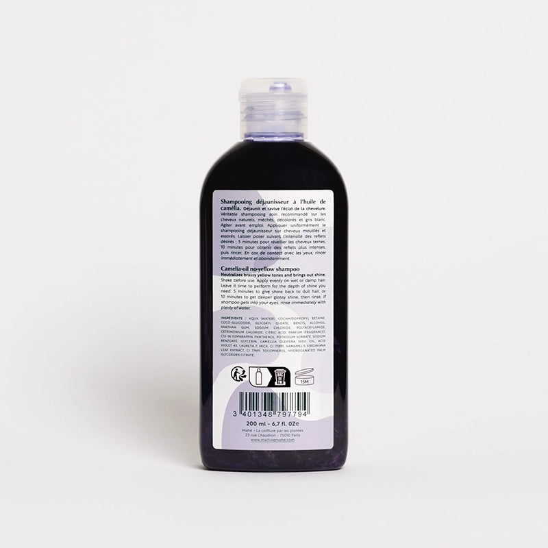 Shampoing déjaunisseur reflets lumière