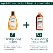 Shampooing reflets à l’huile de Camélia - cuivré ardent