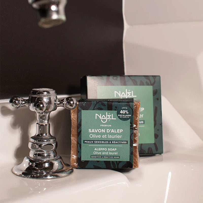 Savon d'Alep véritable - 40% Huile de Laurier