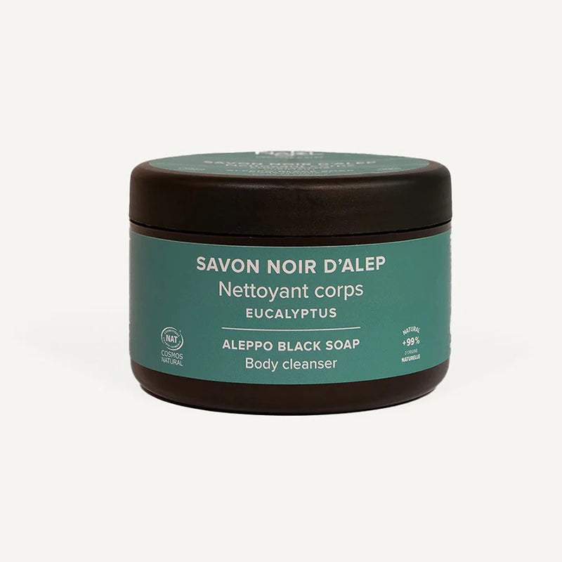 Savon noir d'Alep à l'Eucalyptus