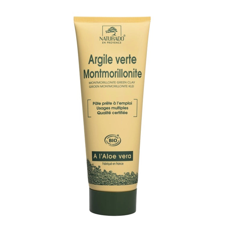 Argile verte Montmorillonite à l'Aloe Vera BIO (Tube)