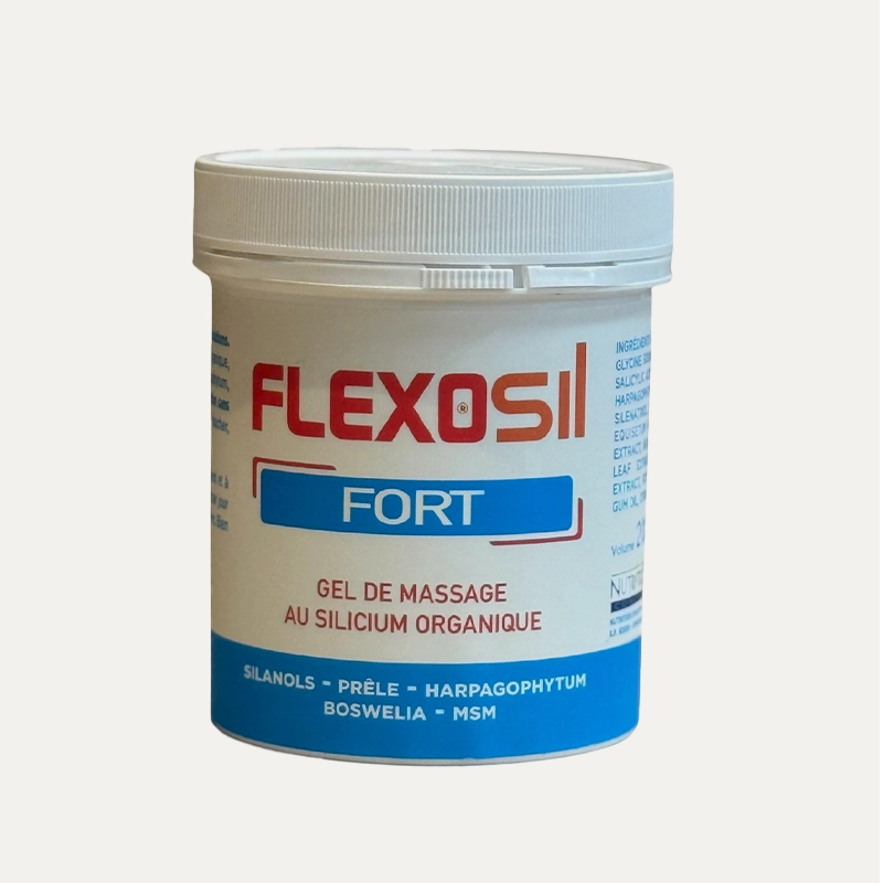 Flexosil Fort - Gel de massage au Silicium organique