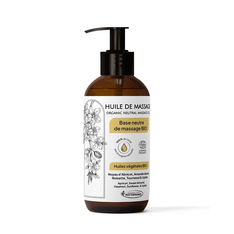 Huile de massage neutre BIO