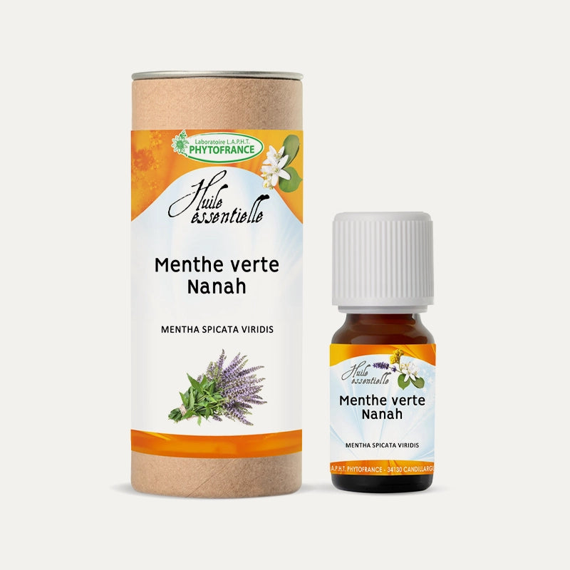 Huile essentielle Menthe verte Nahnah BIO