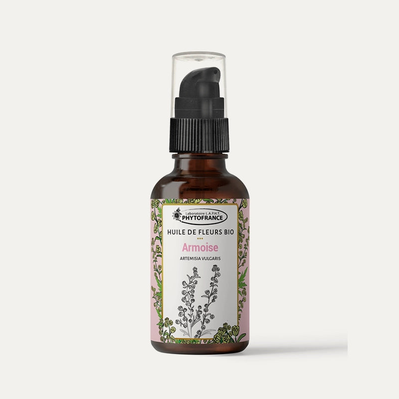 Huile végétale Armoise fleurs BIO