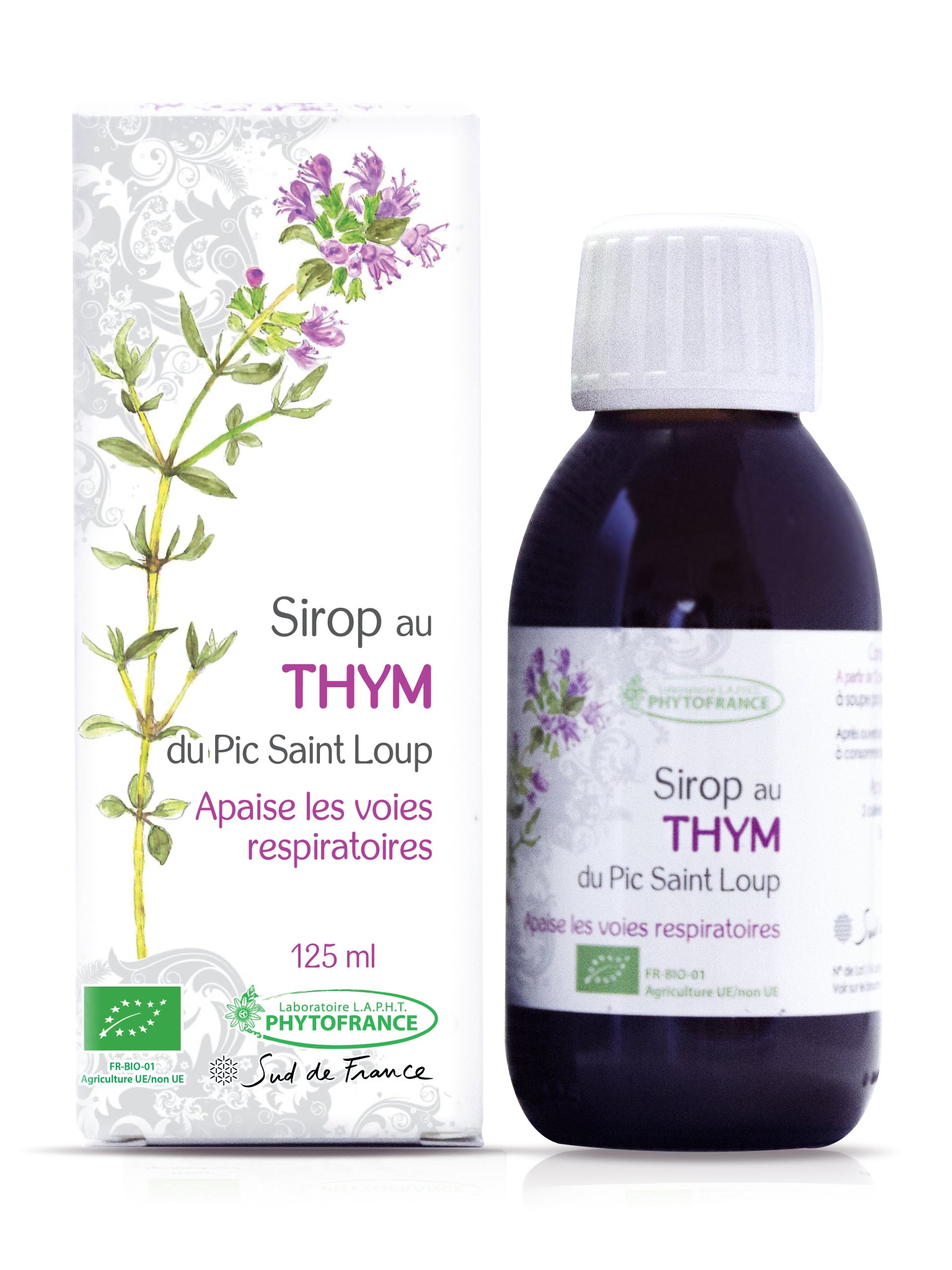 sirop thym BIO - phytofrance