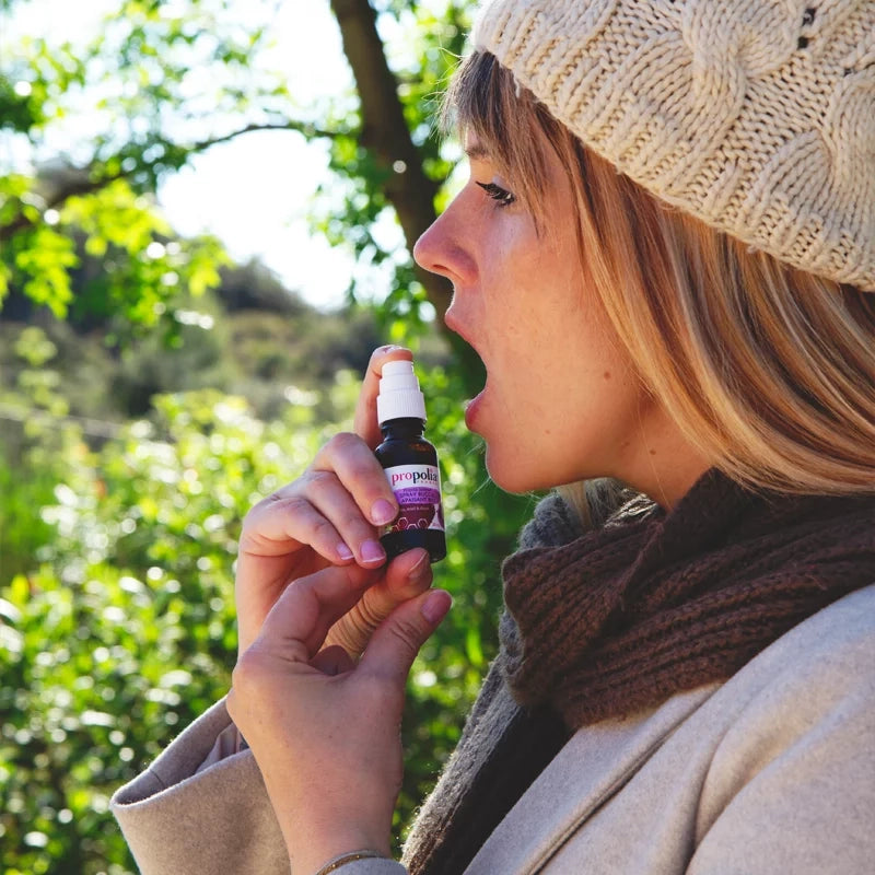 Spray buccal apaisant BIO - Propolis, Miel & Thym